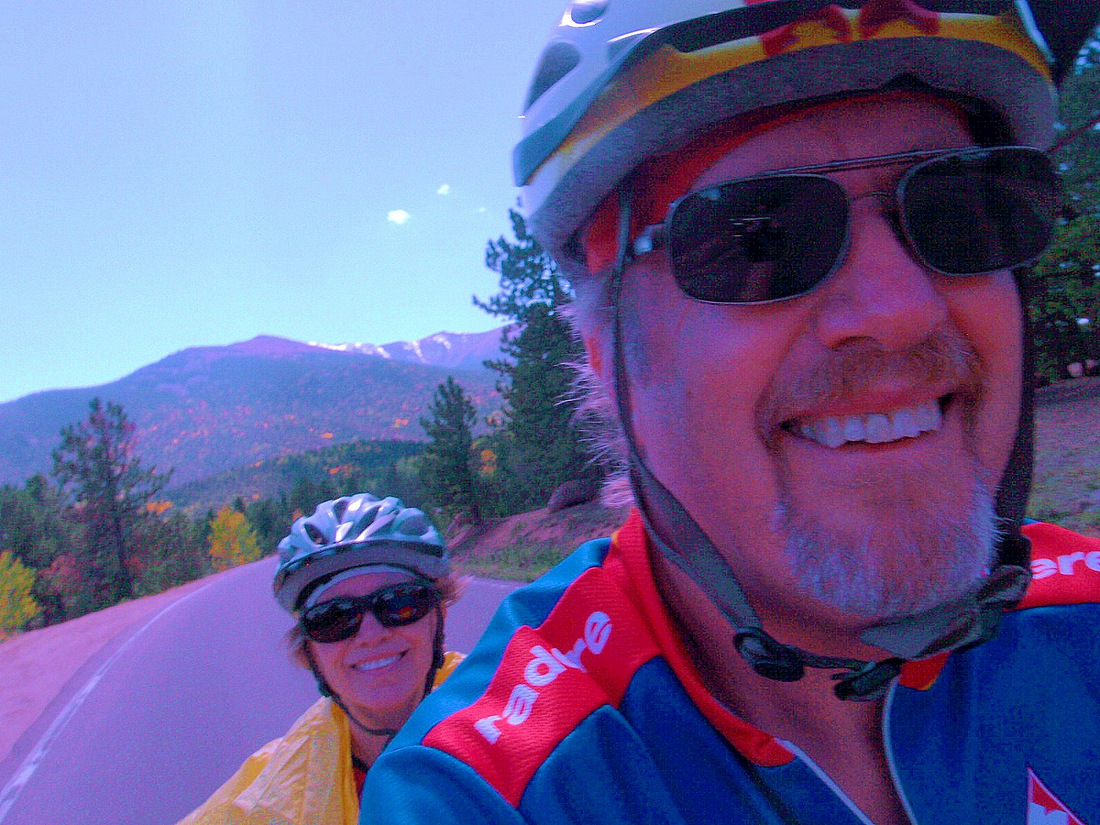 Dennis and Terry Struck on Pikes Peak.